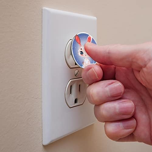 Outlet Plug опфаќа електрични заштитни капаци за безбедност на капаци за приклучоци за дома- симпатично мало