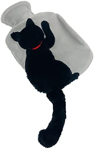 Имитација зајак плишана симпатична мачка топла вода торба 850 мл вреќа со топла вода топла вода торба гума