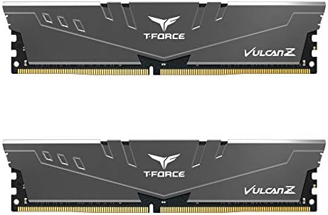 TeamGroup T-Force Vulcan Z DDR4 3200MHz 32GB комплет десктоп меморија сива TLZGD432G3200HC16FDC01 пакет со Cardea