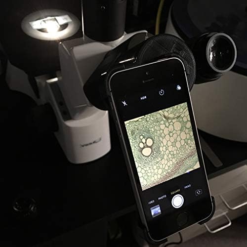 Лабот Микроскоп Паметен Телефон Камера Адаптер Објектив за 30мм Окуларот Цевка Со Вграден Во Широк Поле