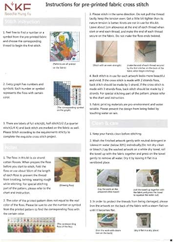 Комплетна бајка на Земјата Крст, Кинеска Аида, броеше ткаенина 14ct 11ct рачно везење DIY рачно изработени иглави
