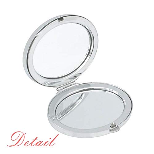 Тендер за фотографија со огледало за фотографија со преносна шминка со двојни странични очила за рака