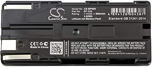 Замена на батеријата за G1000 UCX40HI UCV20HI G35HI G10HI BP-608A BP-608