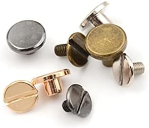 10 парчиња/лота метална легура на копчето за завртки за завртки за завртки за занаетчиски производи