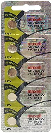 Максел СР916СВ СР68 СБ-АЈ СР916 373 Сребрен Оксид Гледајте Батерија