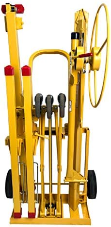 Панелифт 117 Складирање на лифт за сув wallид, жолта боја, жолта