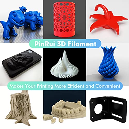 Филамент за печатач Pinrui 3D, филамент од 1,75мм PLA, 3Д материјали за печатење, димензионална точност од 1kg1
