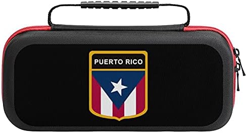 Порторико Знаме Прекинувач Торба За Носење Заштитна Торба Торба За Патување Со Тврда Обвивка Торбичка За Носење