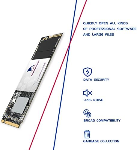 512 GB SSD NVME PCIE Gen 4 M.2 2280 Aharkspeed Plus 3D NAND внатрешна цврста состојба на високи перформанси,
