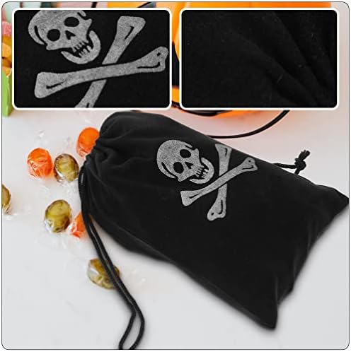 Sewroro 20 парчиња Пиратски Торби Торба За Влечење Долар Торба За Знаци Банка Крадец Торба За Подароци За