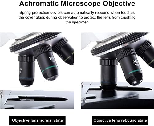 60Х Објективен Месинг На Ахроматски Објективен Микроскоп Цел За Биологија
