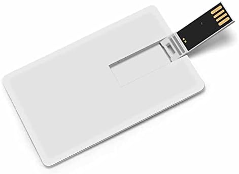 Врзи Боја ХИБИСКУС USB Флеш Диск Кредитна Картичка ДИЗАЈН USB Флеш Диск Персоналните Меморија Стап Клуч 64G