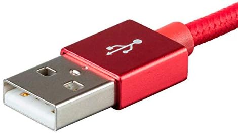 Моноприс Епл Мфи Сертифицирани Молња НА USB Полнење &засилувач; Синхронизација Кабел - 3 Нозе - Црвено