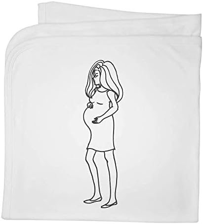 Азида „Бремена дама“ памучно бебе ќебе/шал