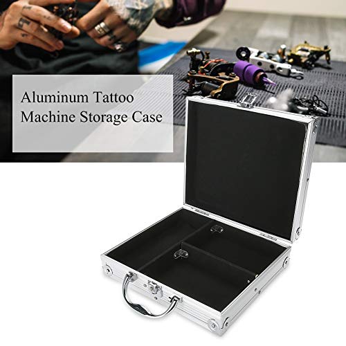 Кутија За Комплет за тетоважи Алуминиумска Кутија За Складирање Машина За Тетовирање Организатор На Кутија