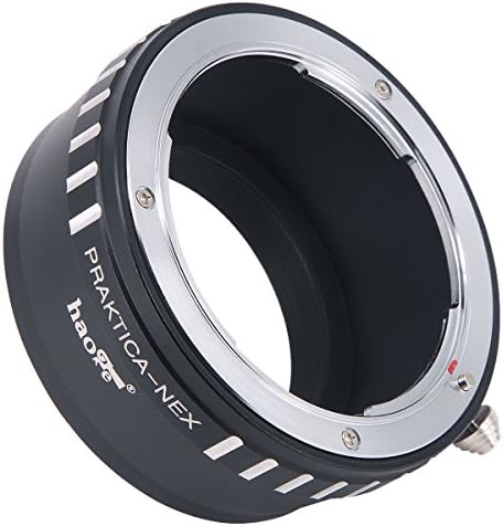 Адаптер за леќи за леќи Haoge за Praktica B PB монтирање на леќи на Sony E Mount Nex Camera како A3000