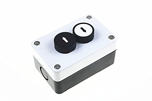 NDJQY самото ресетирање на рамно копче 2 дупка водоотпорна кутија за кутии за контролно поле за контролно