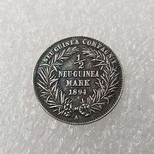 Антички занаети 1894 германски сребрен долар комеморативна монета сребрена монета 183