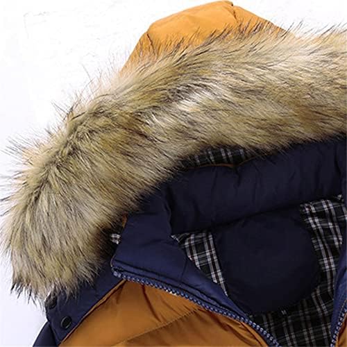 Машкиот палто на Здфер, крпеница со долги ракави јакна со качулка јака парки зимски топли џемпери во обична џемпер