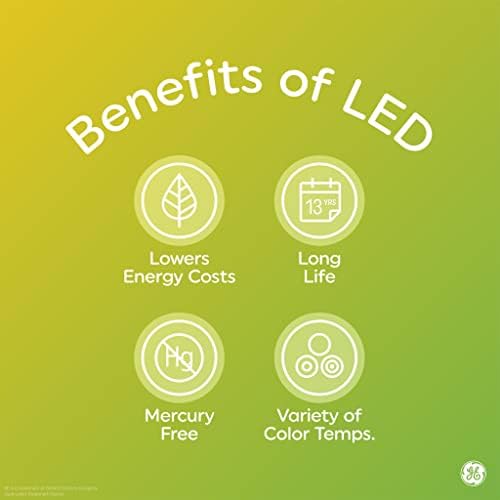 GE LED+ LED Светилки ШТО Ја Менуваат Бојата СО Далечински Управувач, Не Е Потребна Апликација Или Wi-Fi, А19