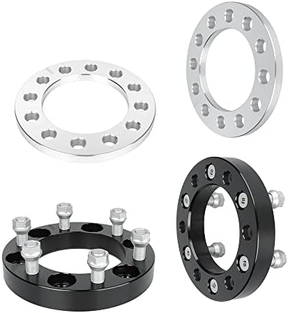 IRONTEK 4PCS 1in+ 1/2IN растојанија на тркалото 6x139.7mm 6x5,5 до 6x5.5 растојанија на тркала се вклопуваат